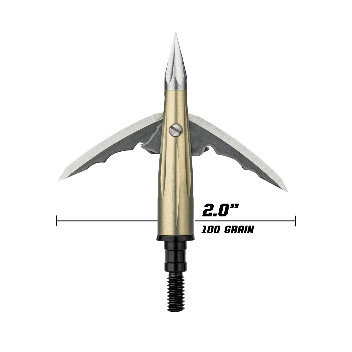 Crossbow Edition Aluminum Broadheads - 3 Pack