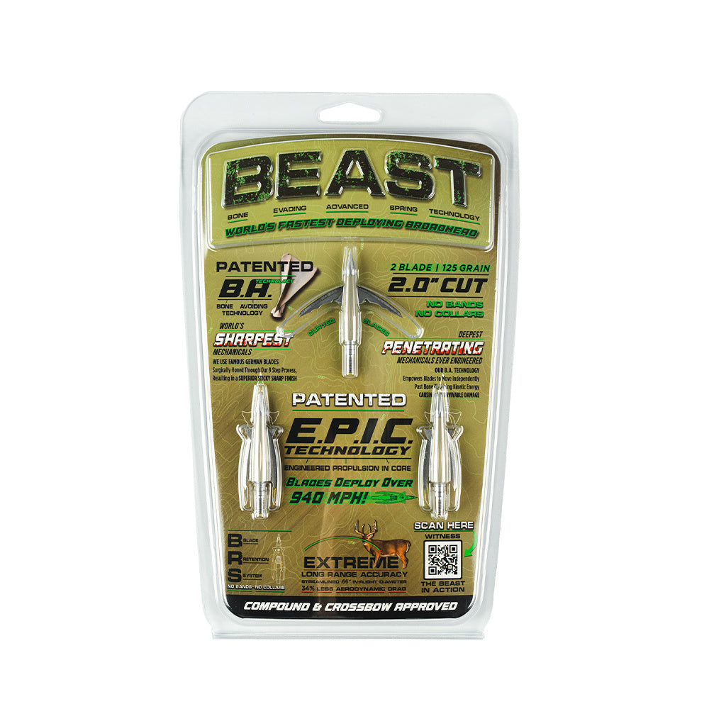 Beast Broadheads - 3 Pack