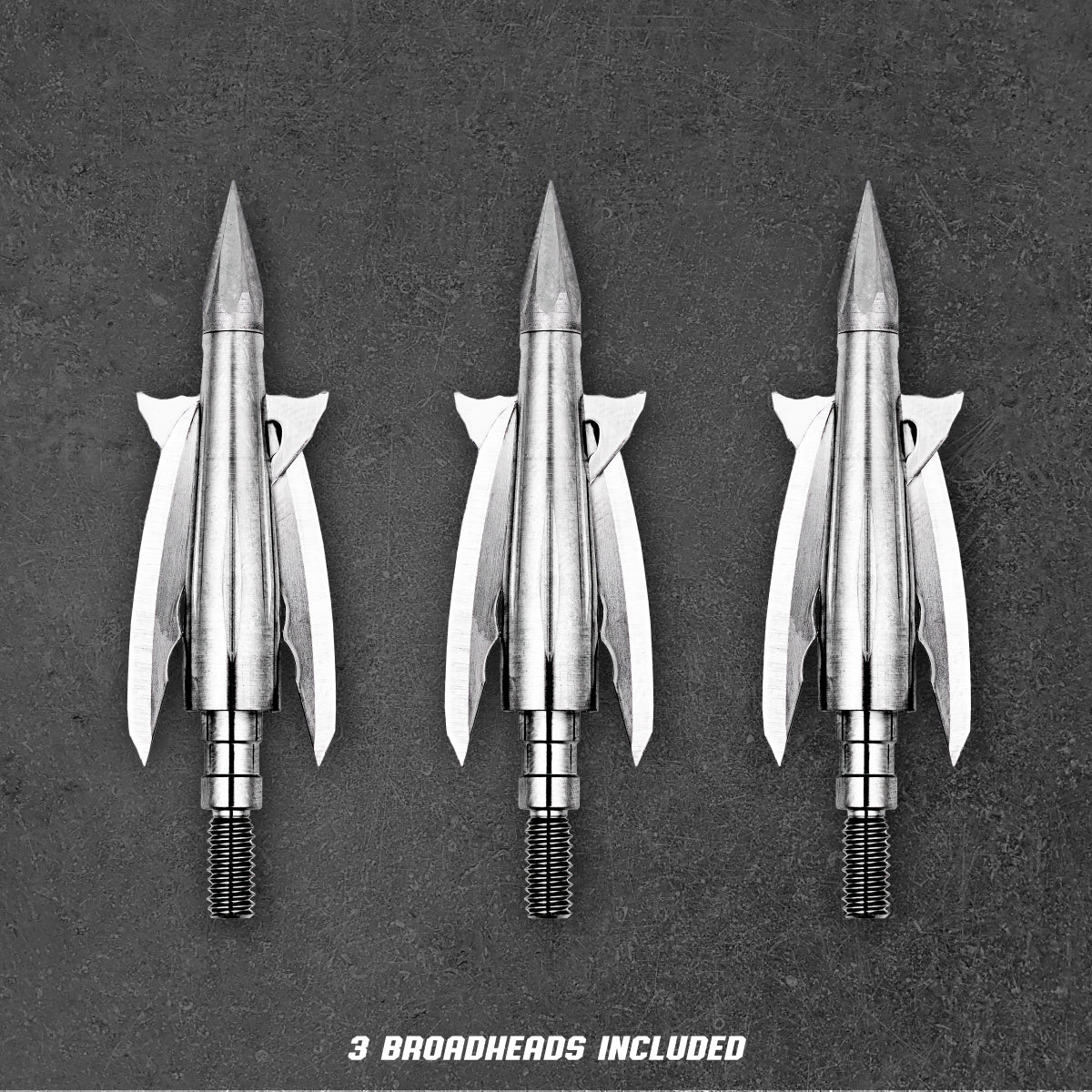 Beast Titanium-Steel Hybrid Broadheads - 3 Pack