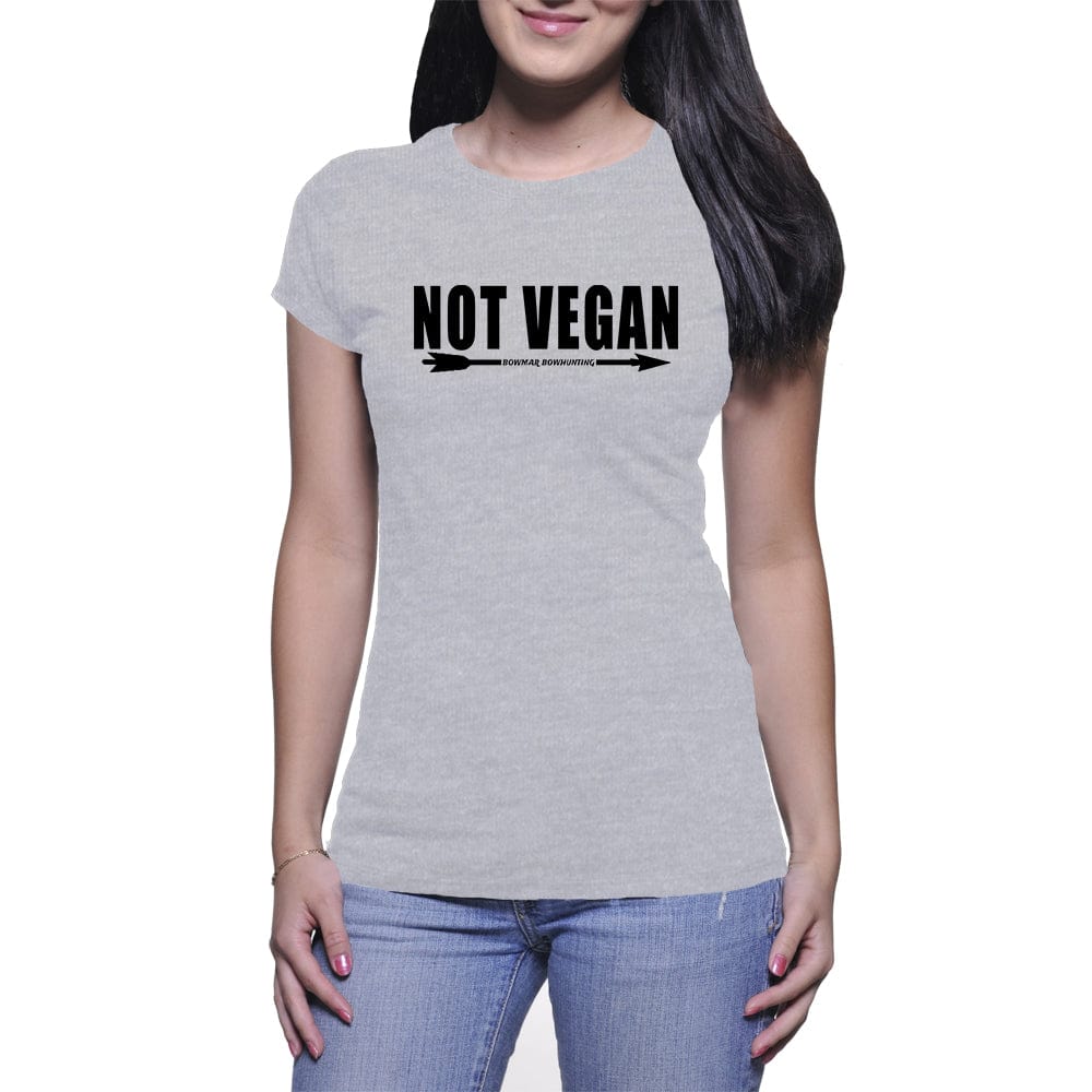 Grey - Not Vegan Womens Tee